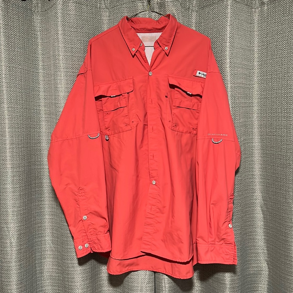 Columbia PFG UPF30 long sleeve fishing shirt